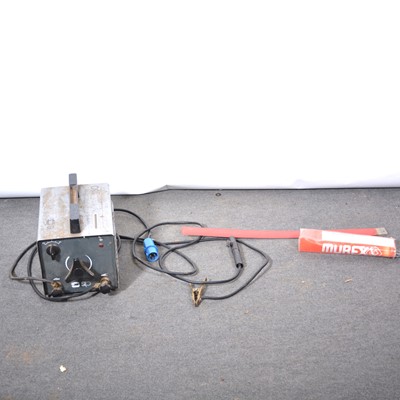 Lot 82 - SIP 180 amp stick welder, with handle.