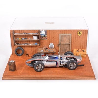 Lot 173 - Revival scale model; Ferrari 156 Spaccato & Battuta (1961) - a competition model