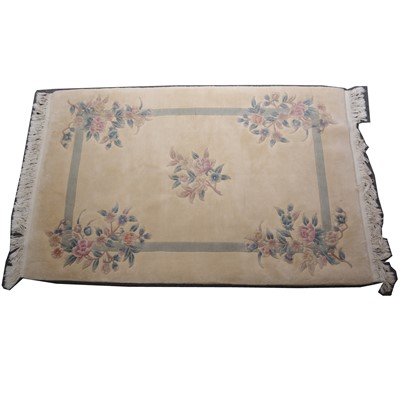 Lot 546 - Three wool rugs.