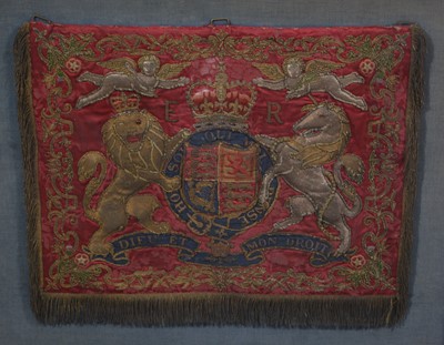 Lot 107 - Bullion work Household Cavalry Trumpeters Banner