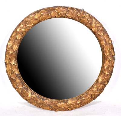 Lot 474 - Late Victorian wall mirror