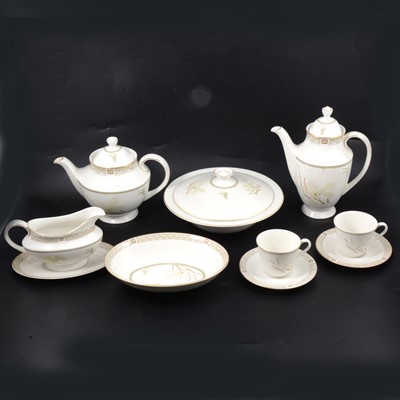 Lot 72 - Royal Doulton 'White Nile' pattern TC1122 part dinner and tea service.
