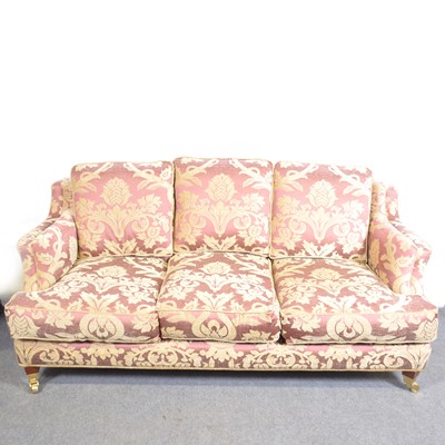 Lot 498 - Modern three-piece lounge suite, by Wade Upholstery
