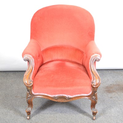 Lot 495 - Victorian nursing chair