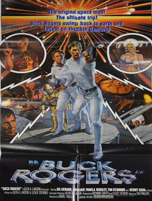 Lot 18 - Two Buck Rogers (1979) movie posters and three lobby cards.