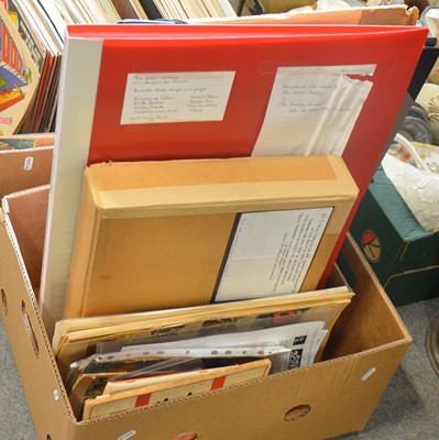Lot 51 - Comics and comic newspaper supplements (one box)
