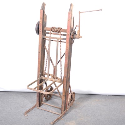 Lot 49 - Agricultural mechanical sack barrow.