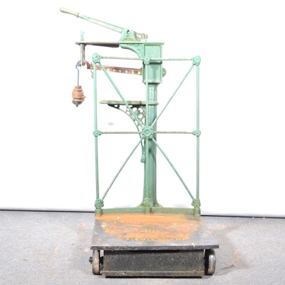 Lot 50 - Set of platform scales, Rogers & Loach, Birmingham.