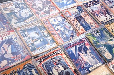 Lot 72 - The Sexton Blake Library; 34 comic issues, 1st and 2nd series, all c1920s.