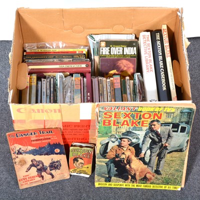 Lot 76 - The Sexton Blake interest, a collection of related novels and books