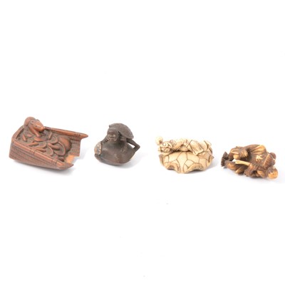 Lot 143 - Four Netsuke