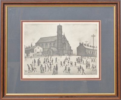 Lot 354 - After Laurence Stephen Lowry, St Mary's Church, Beswick
