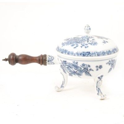 Lot 42 - Meissen porcelain chafing dish.
