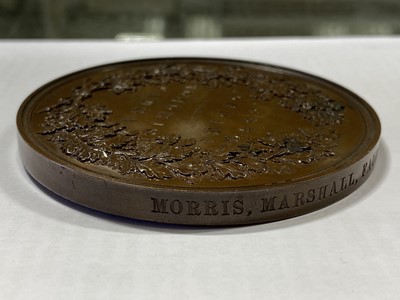 Lot 138 - 1862 London International Exhibition Winners Medal, Morris, Marshall, Faulkner & Co.