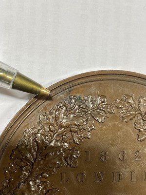 Lot 138 - 1862 London International Exhibition Winners Medal, Morris, Marshall, Faulkner & Co.