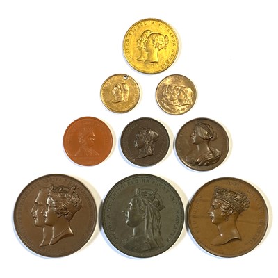 Lot 131 - Victorian, a collection of medals and medalets
