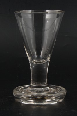 Lot 8 - 18th Century firing glass