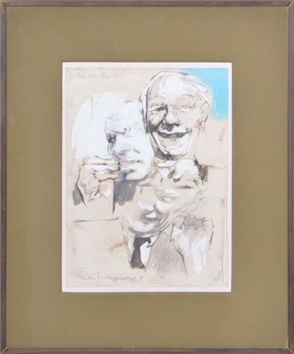 Lot 342 - Bryan Organ, Studies for Muggeridge II