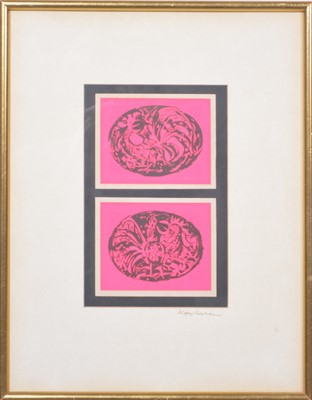 Lot 328 - Rigby Graham, Cockerels