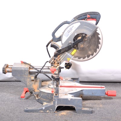 Lot 55 - Performance 1800W 255mm slide compound mitre chop saw