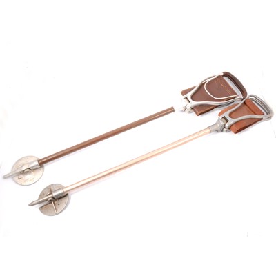 Lot 128 - Two shooting sticks