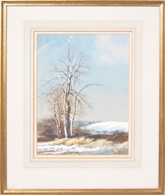 Lot 298 - Peter Newcombe, Winter sunshine, Gayton