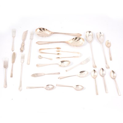 Lot 257 - Silver cutlery