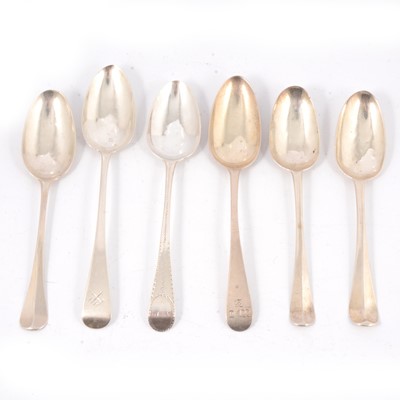 Lot 247 - George II silver spoon