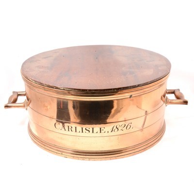 Lot 111 - George IV bronze Imperial Bushel measure