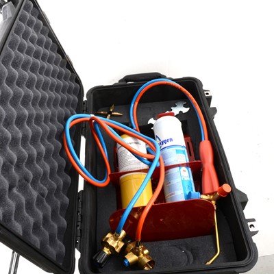 Lot 36 - Pelo 1510 case with welding kit