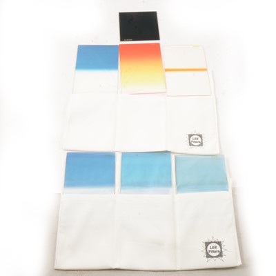 Lot 29 - Seven Lee glass photography filters.