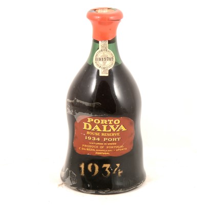 Lot 167 - Port; Porto Dalva 1934 vintage port.
