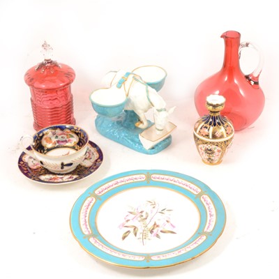 Lot 113 - Quantity of decorative ceramics including Royal Crown Derby and Royal Worcester