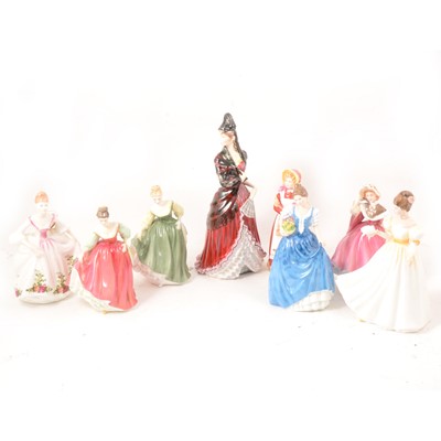 Lot 23 - Royal Doulton ladies.