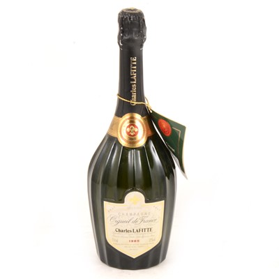 Lot 166 - Charles Lafitte, Orgueil de France, 1985 vintage Champagne.