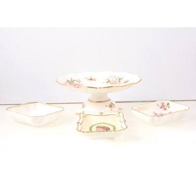 Lot 49 - Royal Crown Derby Derby Posies teaware, other Derby plates, etc.