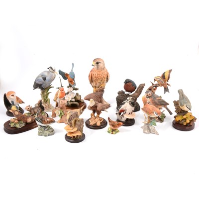 Lot 87 - Collection of modern bird ornaments