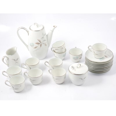 Lot 34 - Noritake coffee set, Corliss pattern