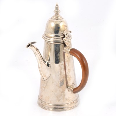 Lot 233 - Silver coffee pot