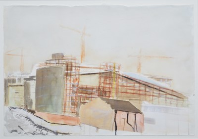Lot 371 - British School - Industrial landscape