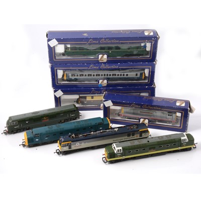 Lot 141 - Eight Lima OO gauge model railway diesel locomotives.
