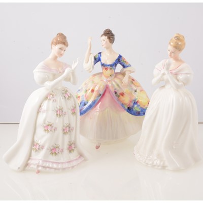 Lot 53 - Collection of twenty one Royal Doulton lady figures