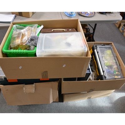 Lot 166 - Large quantity of fly-making fishing equipment.