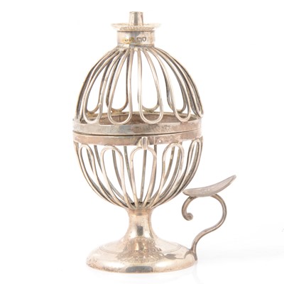 Lot 257 - Silver wax jack, Skinner & Co., London 1904.