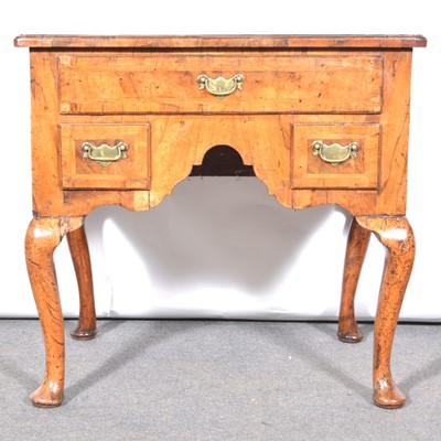 Lot 459 - George II walnut lowboy