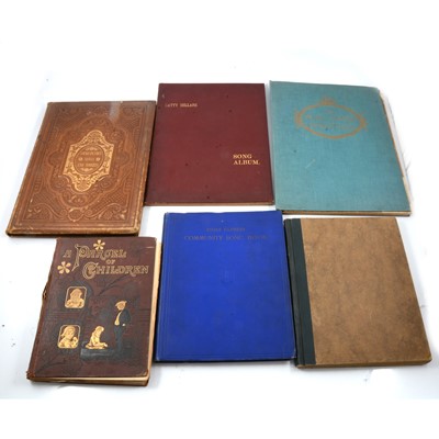 Lot 96 - Shakespeare’s Songs and Sonnets, illustrated by John Gilbert, 1862, and other books and music
