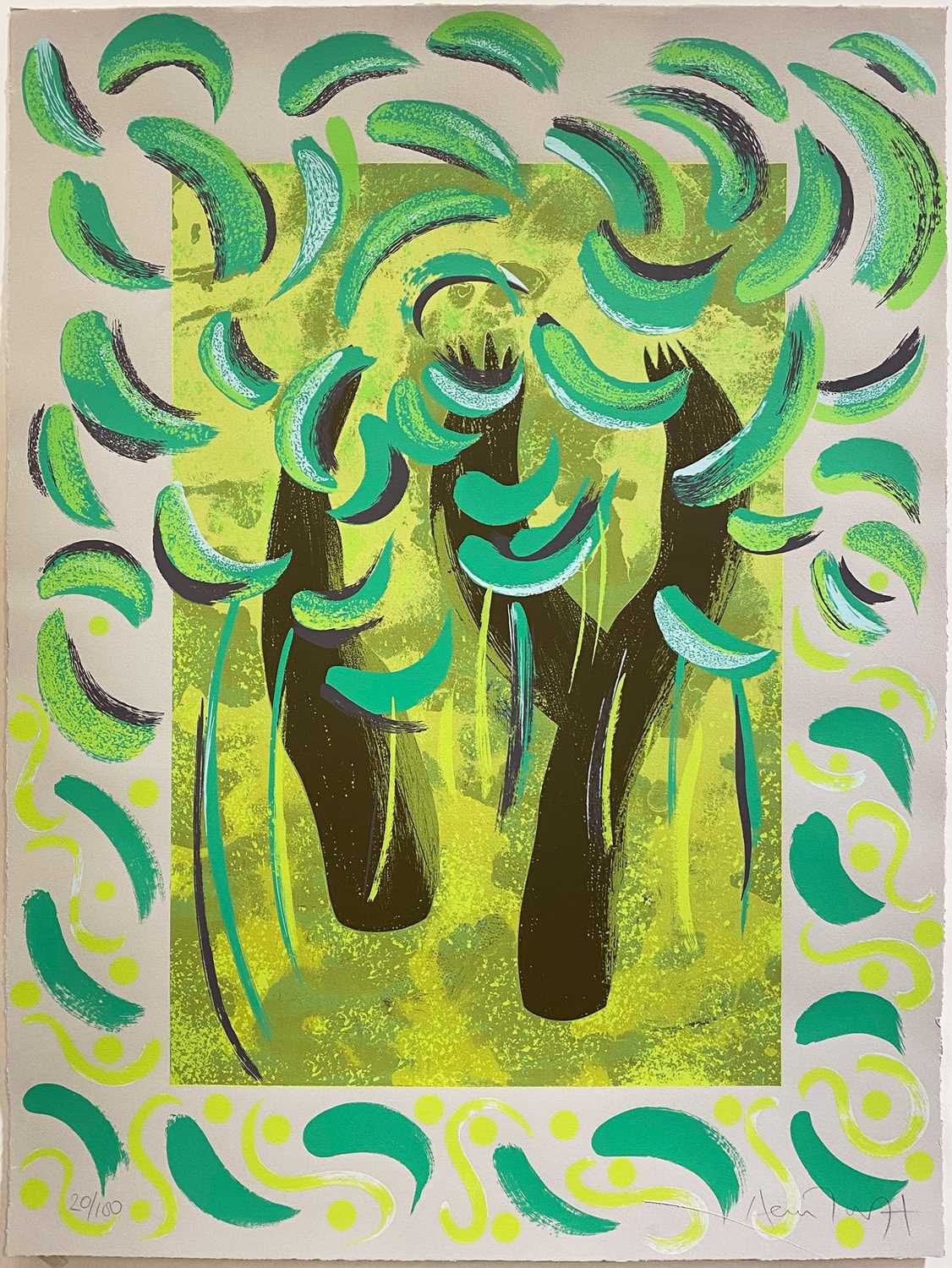 Lot 1107 - Michael Heindorff, Tasso Tree, three screenprints from the series