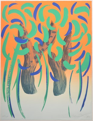 Lot 1107 - Michael Heindorff, Tasso Tree, three screenprints from the series
