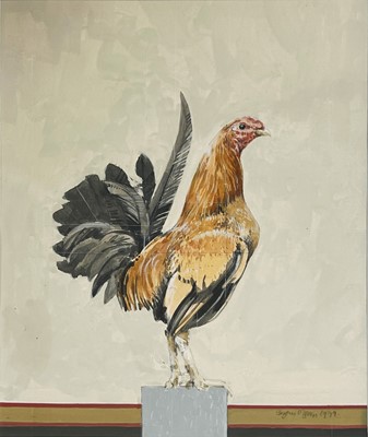 Lot 216 - Bryan Organ, Fighting Cock