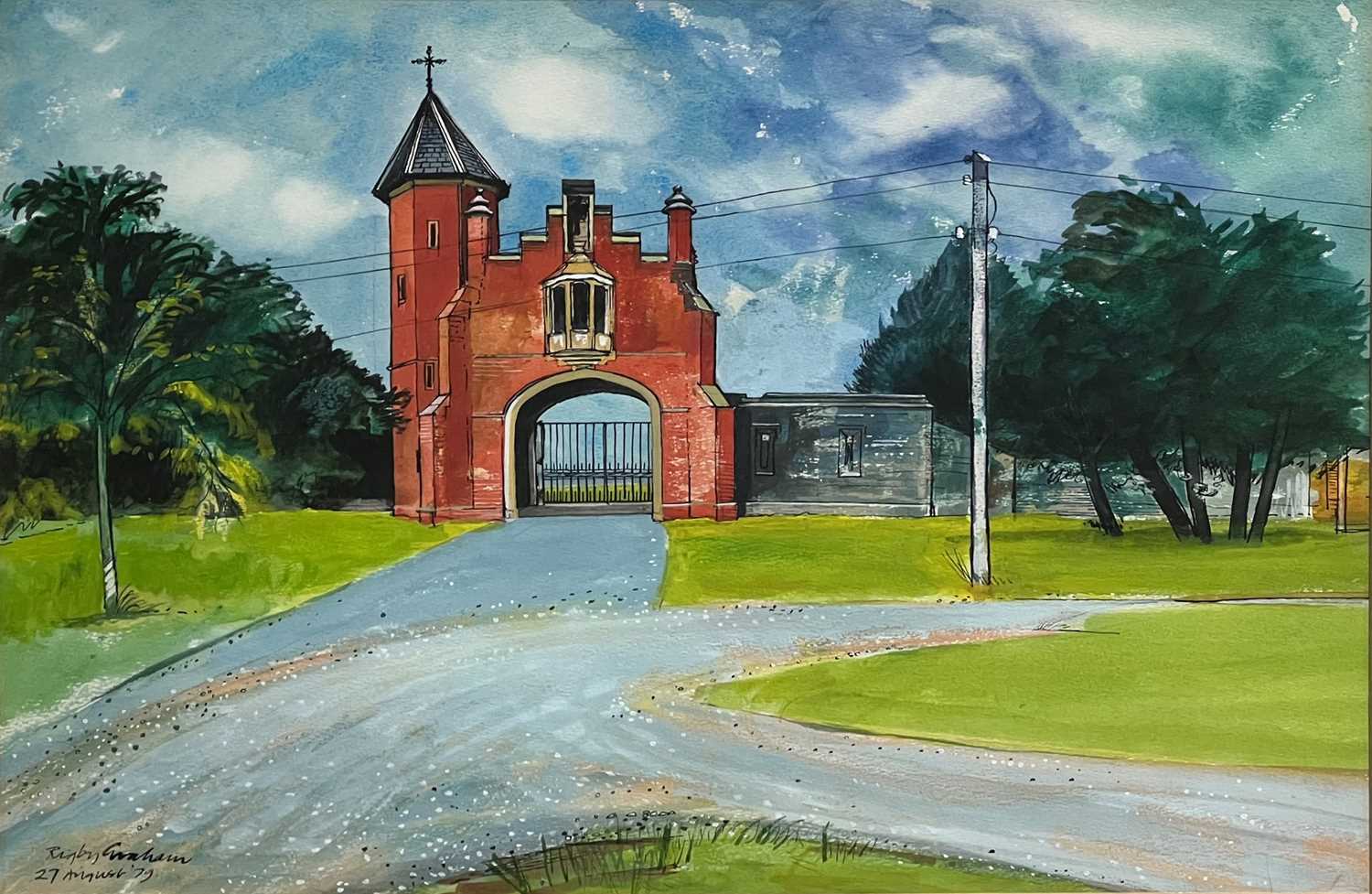 Lot 212 - Rigby Graham, Gatehouse